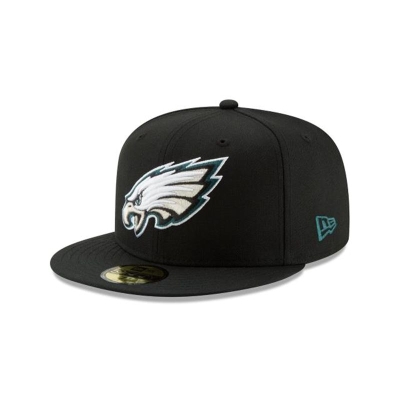 Philadelphia Eagles Gorra | New Era NFL 59fifty Fitted Cap Mexico - Negros